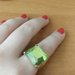 žalias žiedas 