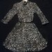 Puošni geopardinė suknelė