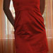 Raudona nauja Lindex suknelė