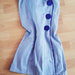 Mėlyna Mini Suknelė