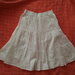 Naujas baltas sijonas