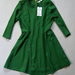Stilinga žalia suknelė