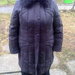 Žieminis pūkinis paltas