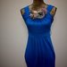 Mėlynos spalvos suknelė