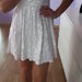 Nauja su zvyneliais balta suknele!