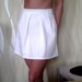 Baltas bershka sijonas