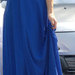 Mėlyna tvarkinga suknelė
