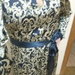 D&G stiliaus ilga šilkine suknelė