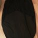 Juodas asimetriškas sijonas