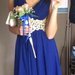 Tobula mėlyna indigo suknelė 