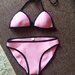 Naujas triangle rožinis bikini