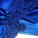Moteriška mėlyna suknelė