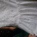 Nauja balta suknele su gipiuru