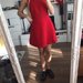 Zara raudona suknelė