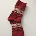 Šiltos Kalėdinės kojinės su vilna