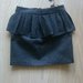 Naujas Bik Bok juodas peplum sijonas