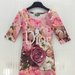 Nauja Dior stilio trampri suknele su rožemis