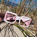 Tobuli akiniai vasarai rožiniais stiklais