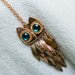 Nuostabus kaklo papuosalas "Owl"