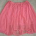 Rožinis  sijonas