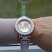 Michael Kors baltas su auksu