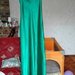 Ilga žalia suknelė