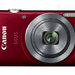 Fotoaparatas Canon Ixus 165 raudonas
