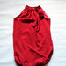 Figl puošni raudona seksuali suknelė
