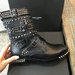 Yves saint laurent batai odiniai juodi