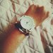 Naujas baltas kokybiškas laikrodis