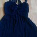 Mėlyna lengva suknelė