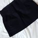 Juodas stilingas sijonas