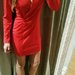 raudona progine suknele