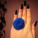 mėlyna rožė