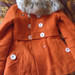 Oranžinis paltukas žiemai