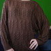 Over-sized megztinis