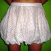Baltas, naujas pūstas sijonas