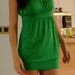 Žalia suknelė - tunika