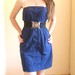 Only mėlyna suknelė