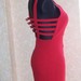 Raudona Asos suknele