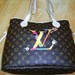 Louis Vuitton ruda didele