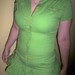 žalia vasarinė suknelė