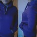 violetinis džemperis