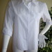 NAUJI balti marškinukai su 3/4 rankovėmis