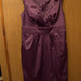 Nauja, violetine, atlasine suknele