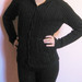 Šiltas juodas megztinis