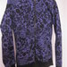 melsvai purpurinis tigrinis džemperis
