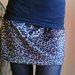 amisu leopardinio rasto sijonas