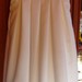 Balta atlasine krikstynu suknele