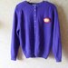 Vintage violetinis megztinis s-m